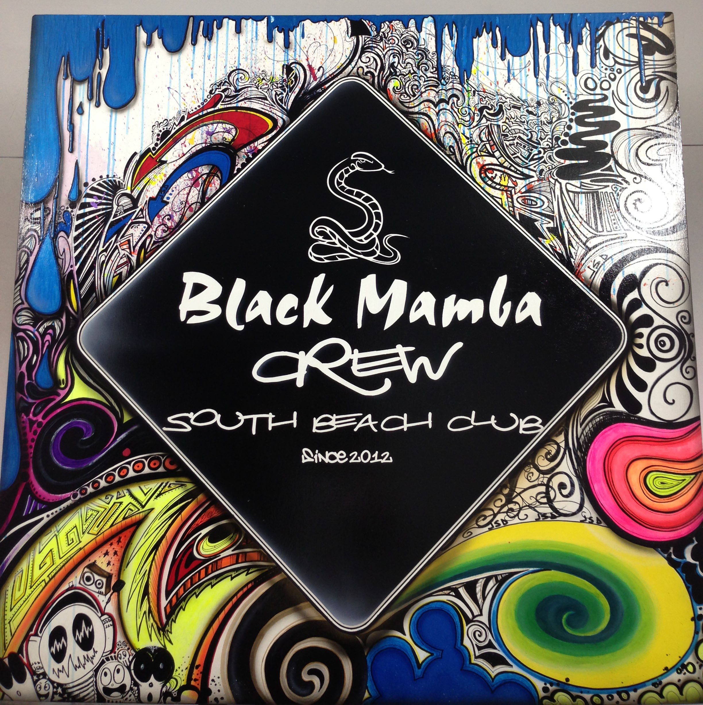 Scenografia Black Mamba crew