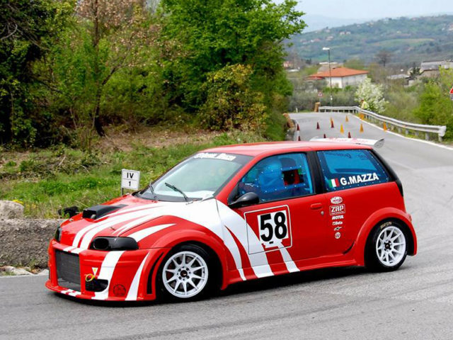 Fiat Punto GT prototipo cronoscalata – slalom