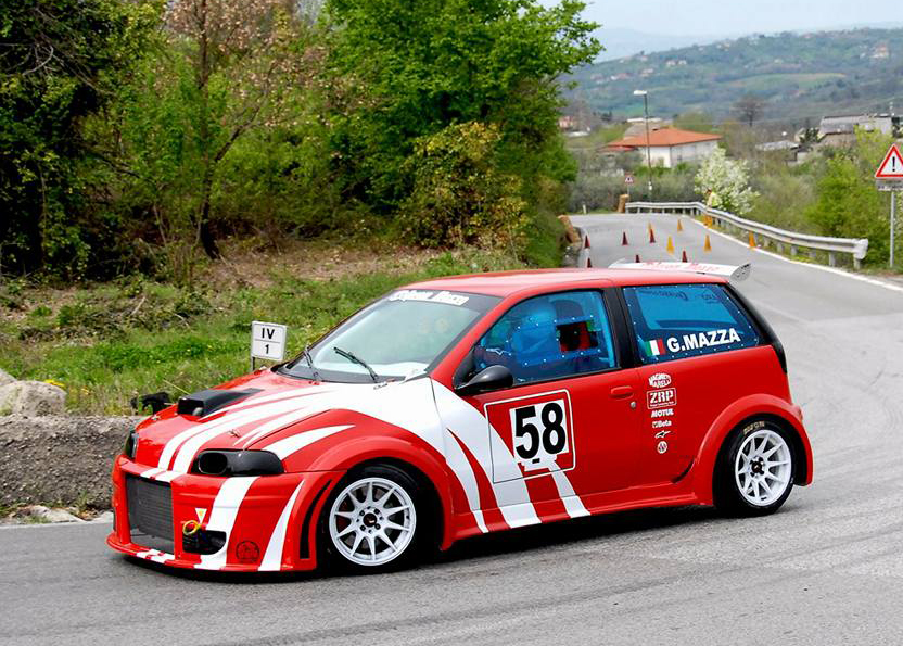 Fiat Punto GT prototipo cronoscalata - slalom
